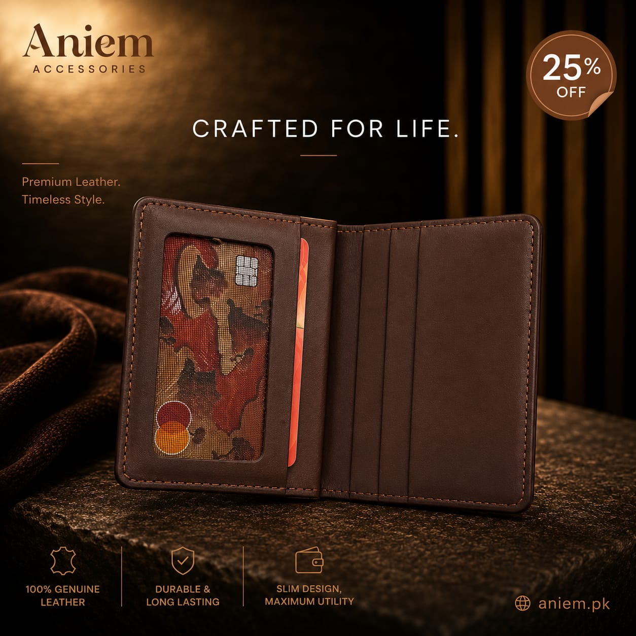 Smart Carry™ — Minimal Card Holder Wallet (Designed for Everyday Efficiency)