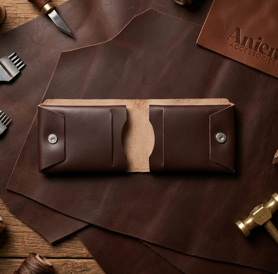 The Essential Carry™ — Stitchless Genuine Leather Wallet for Men