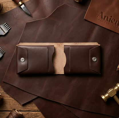 The Essential Carry™ — Stitchless Genuine Leather Wallet for Men