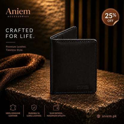 Smart Carry™ — Minimal Card Holder Wallet (Designed for Everyday Efficiency)